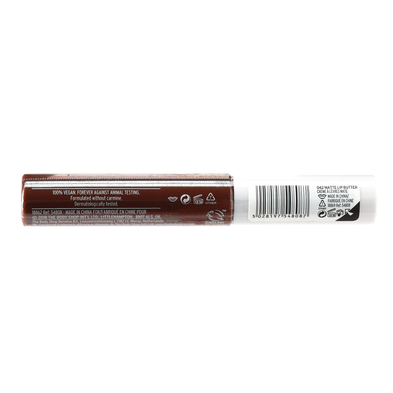 The Body Shop Matte Lip Butter in 042 Cape Calla Lily 7ml