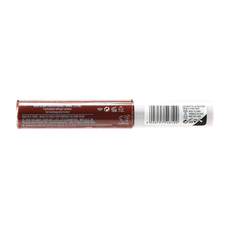 The Body Shop Matte Lip Butter in 033 Boston Astilbe 7ml