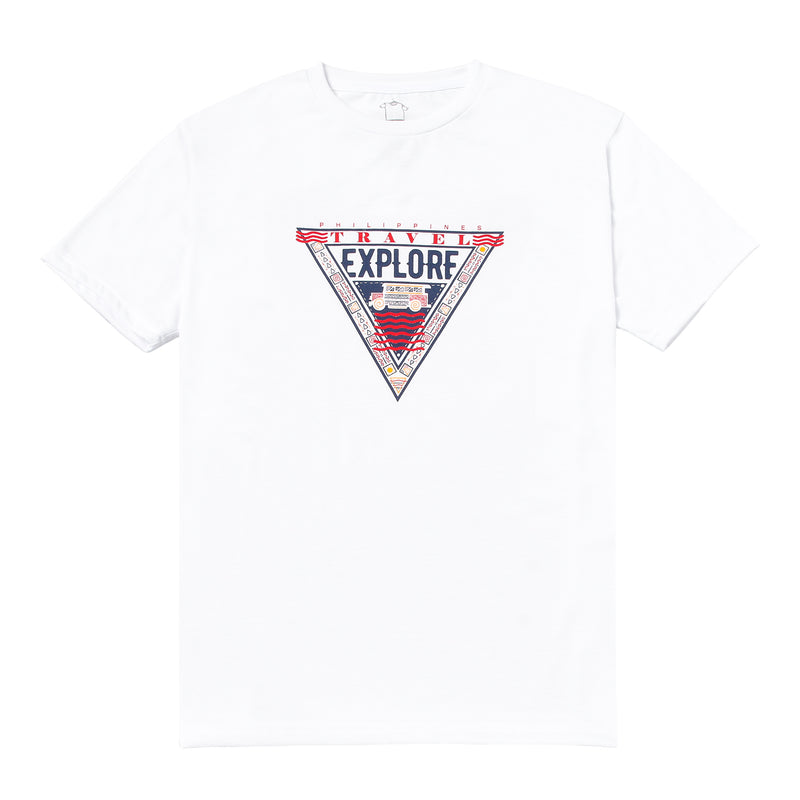 MENSCLRTSE/WHITE/M/NODIM KAMISA BY KULTURA MENS MANILA GRAPHIC TEE