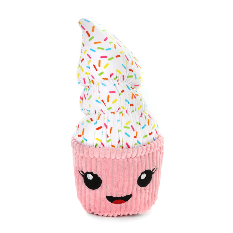 Toy Kingdom Funny Cupcake Plush in Pink