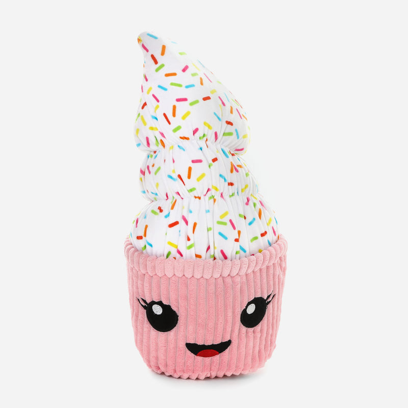 Toy Kingdom Funny Cupcake Plush in Pink