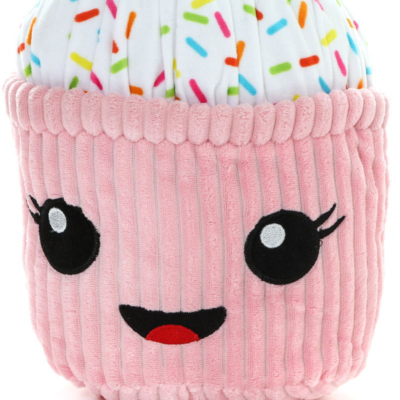 Toy Kingdom Funny Cupcake Plush in Pink