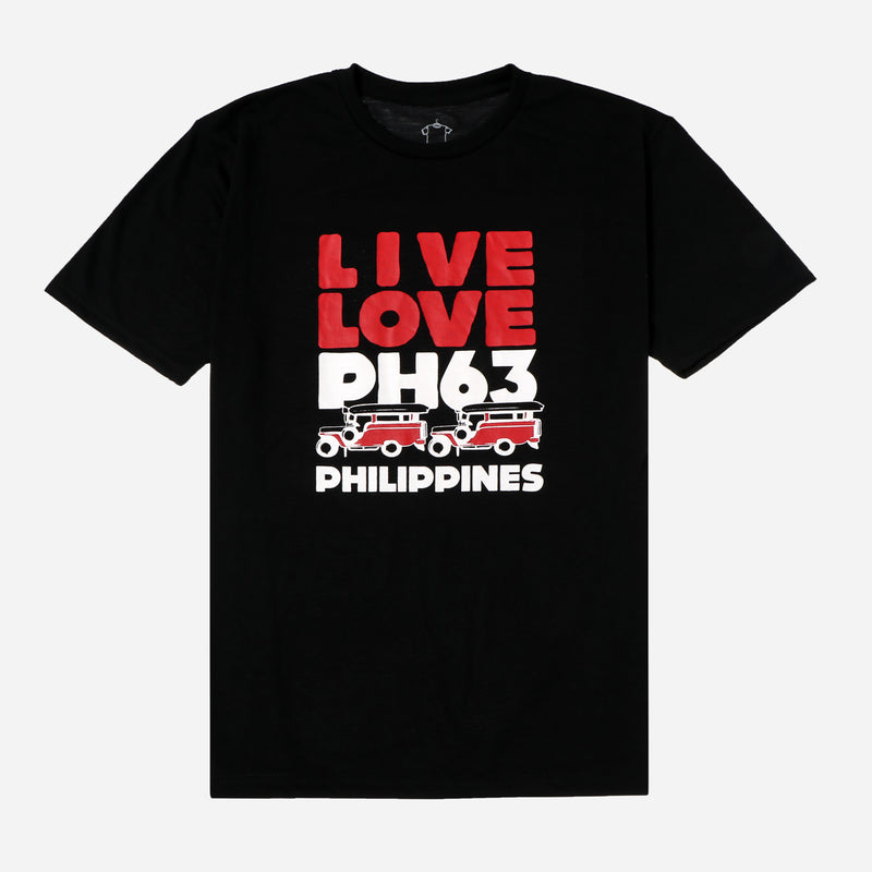 MENSTSLIVE/BLACK/M/NODIM KAMISA BY KULTURA LIVE LOVE PH TEE