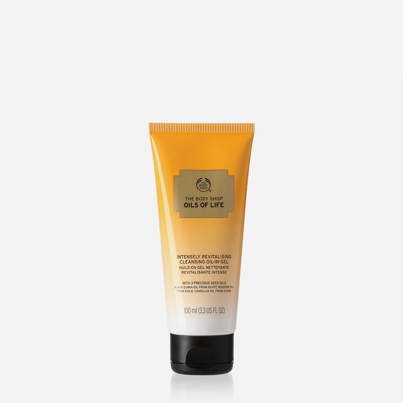 The Body Shop Oils of Life Intensely Revitalising Cleansing Oil-in Gel 100ml