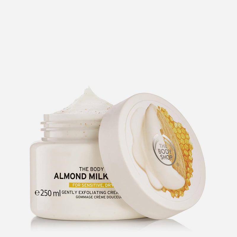 The Body Shop Almond Milk and Honey Gently Exfoliating Cream Scrub 250 mL