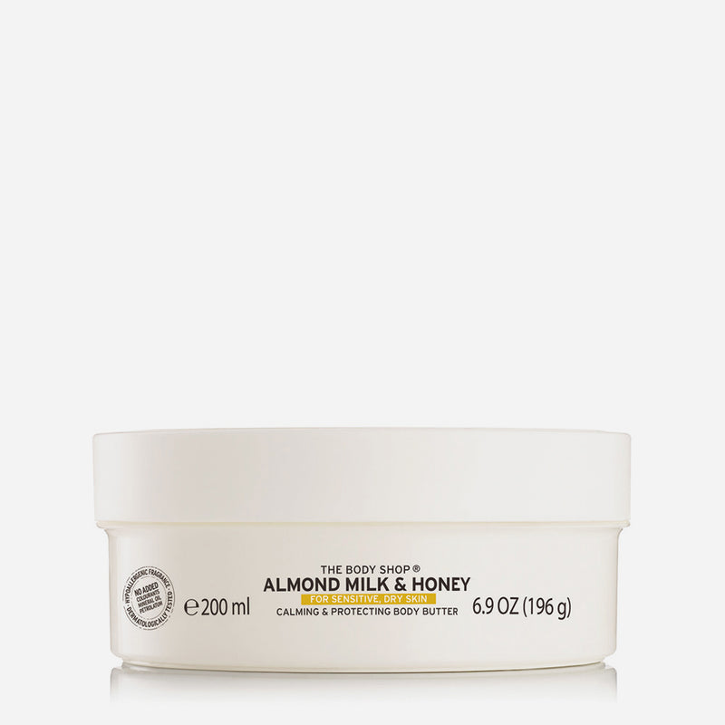 The Body Shop Almond Milk and Honey Soothing & Restoring Body Butter 200 mL