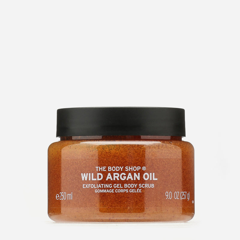 The Body Shop Wild Argan Oil Exfoliating Gel Body Scrub 250mL