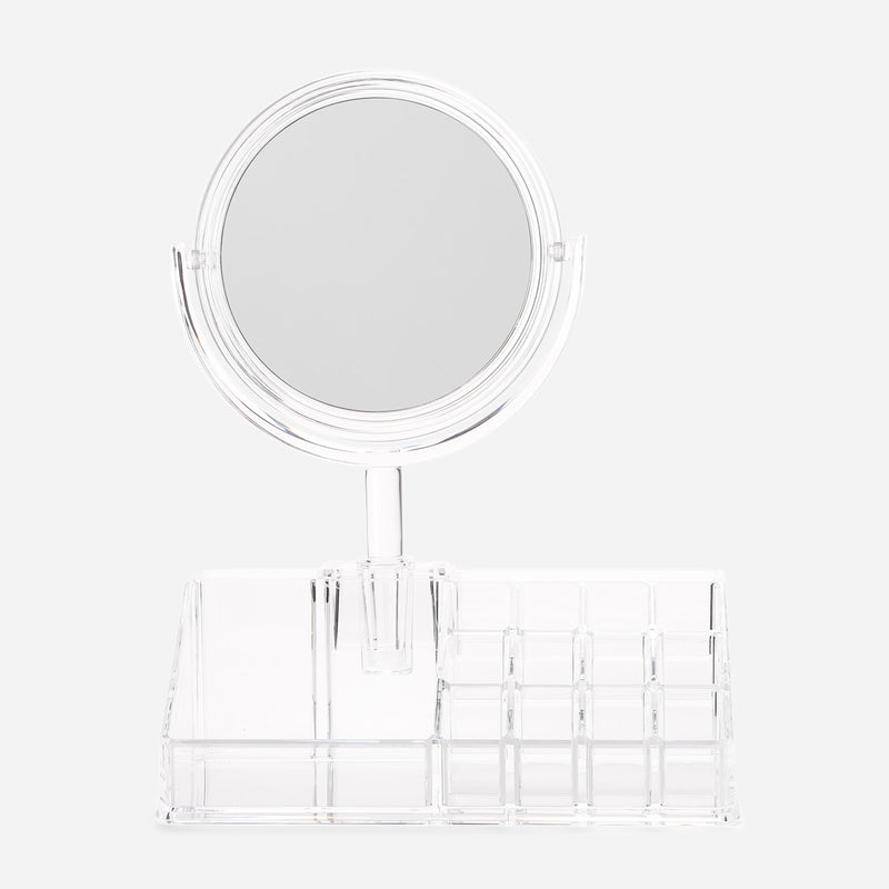 SM Home Boe Cosmetics Organizer with Mirror Set