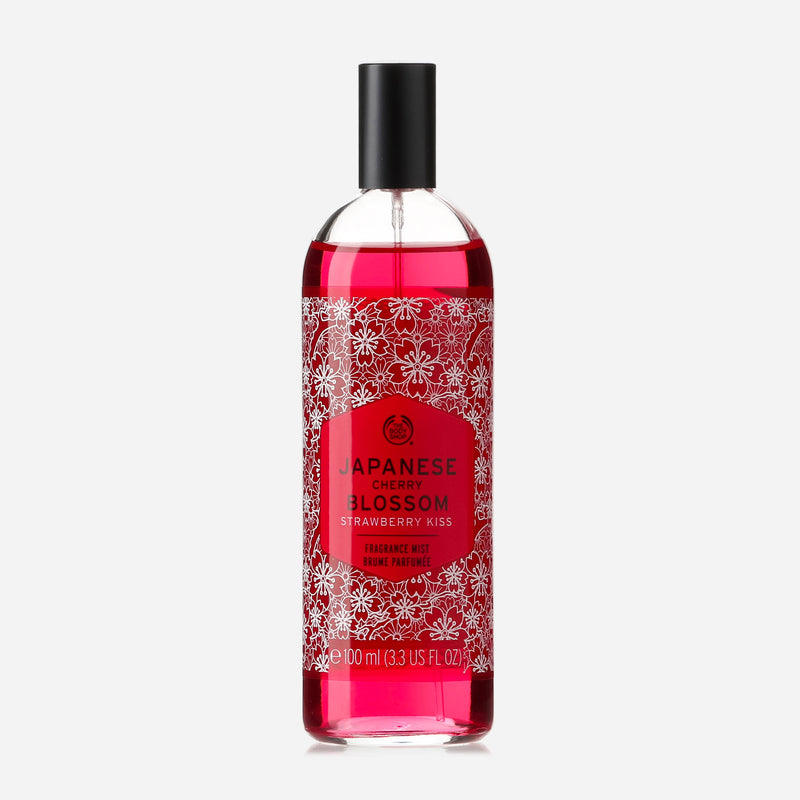 The Body Shop Japanese Cherry Blossom Strawberry Kiss Fragrance Mist 100ml