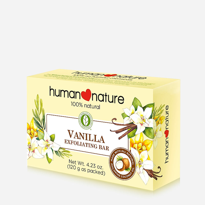 Human Nature Vanilla Exfoliating Bar Soap 120g