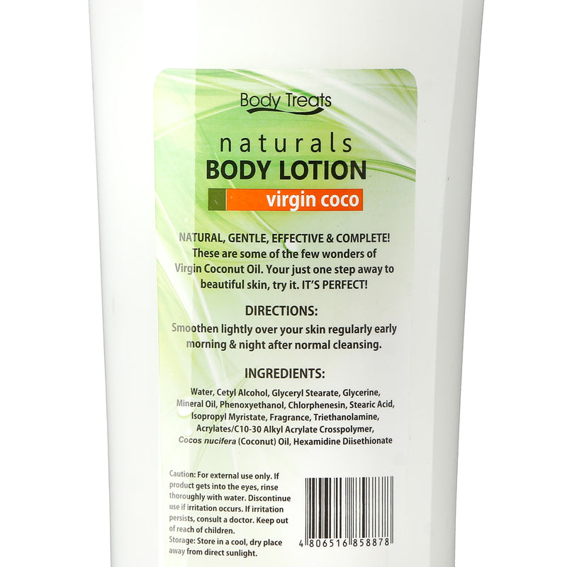 Body Treats Virgin Coconut Body Lotion 850ml