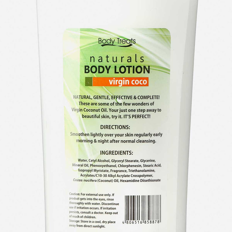 Body Treats Virgin Coconut Body Lotion 850ml