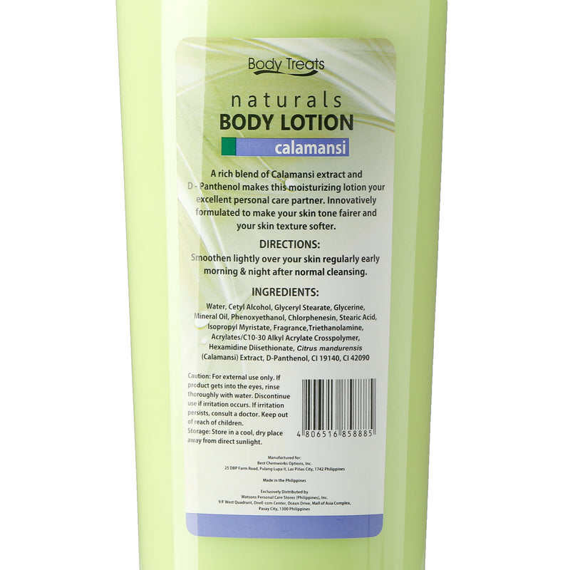 Body Treats Calamansi Body Lotion 850ml