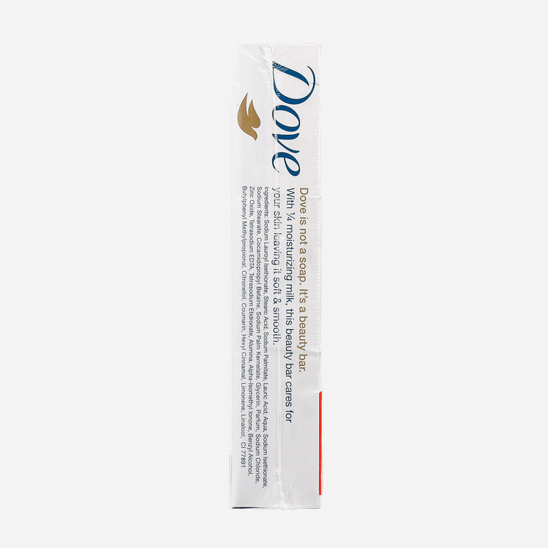 Dove 3-piece White Beauty Bar Bath Soap 100g