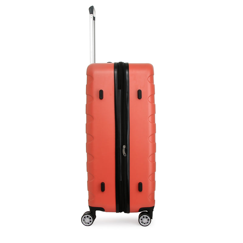 Travel Basic Dren 28-Inch Large Hard Case Luggage in Coral