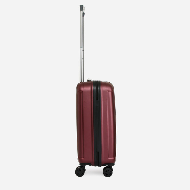 Travel Basic Ciao Cloe 20-Inch Small Hard Case Luggage in Maroon