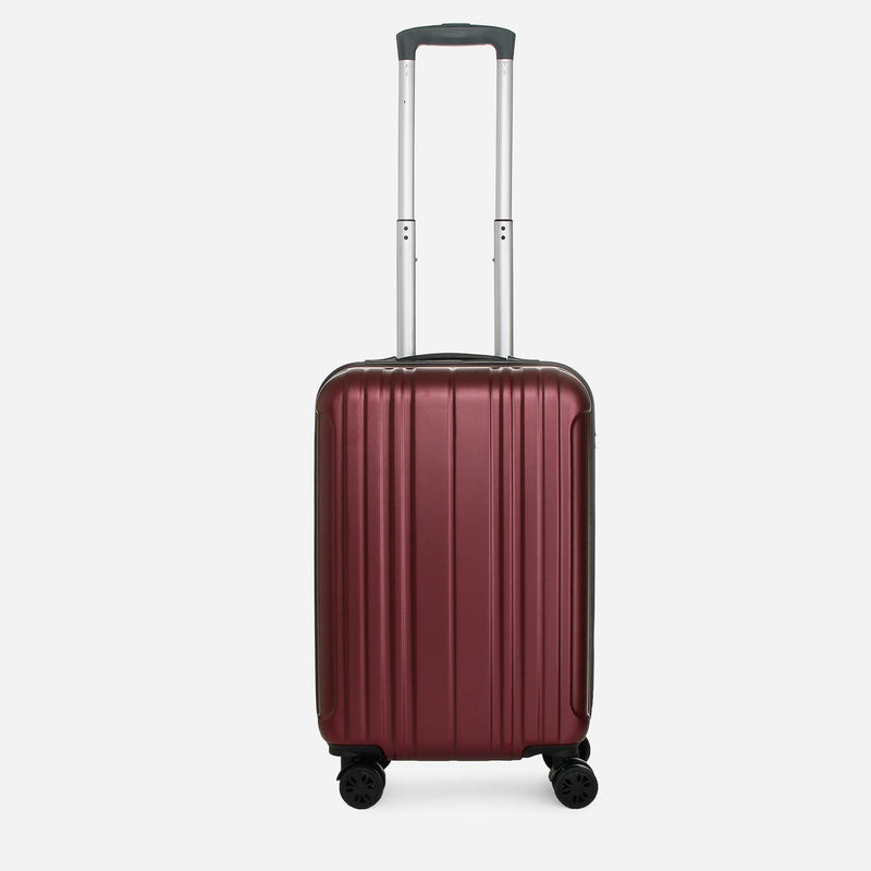 Travel Basic Ciao Cloe 20-Inch Small Hard Case Luggage in Maroon