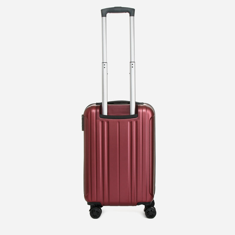 Travel Basic Ciao Cloe 20-Inch Small Hard Case Luggage in Maroon