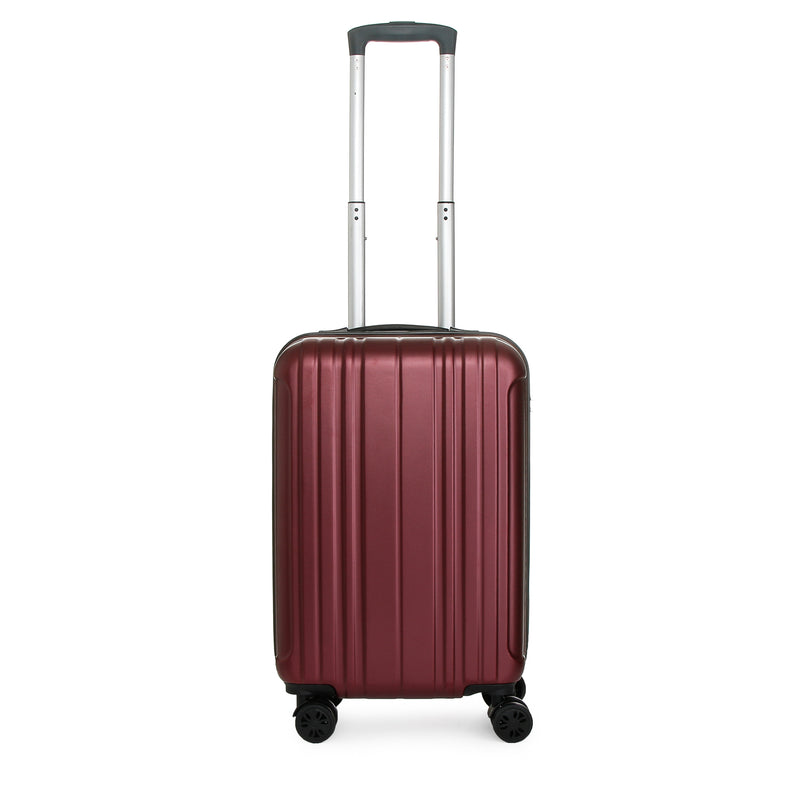 Travel Basic Ciao Cloe 20-Inch Small Hard Case Luggage in Maroon