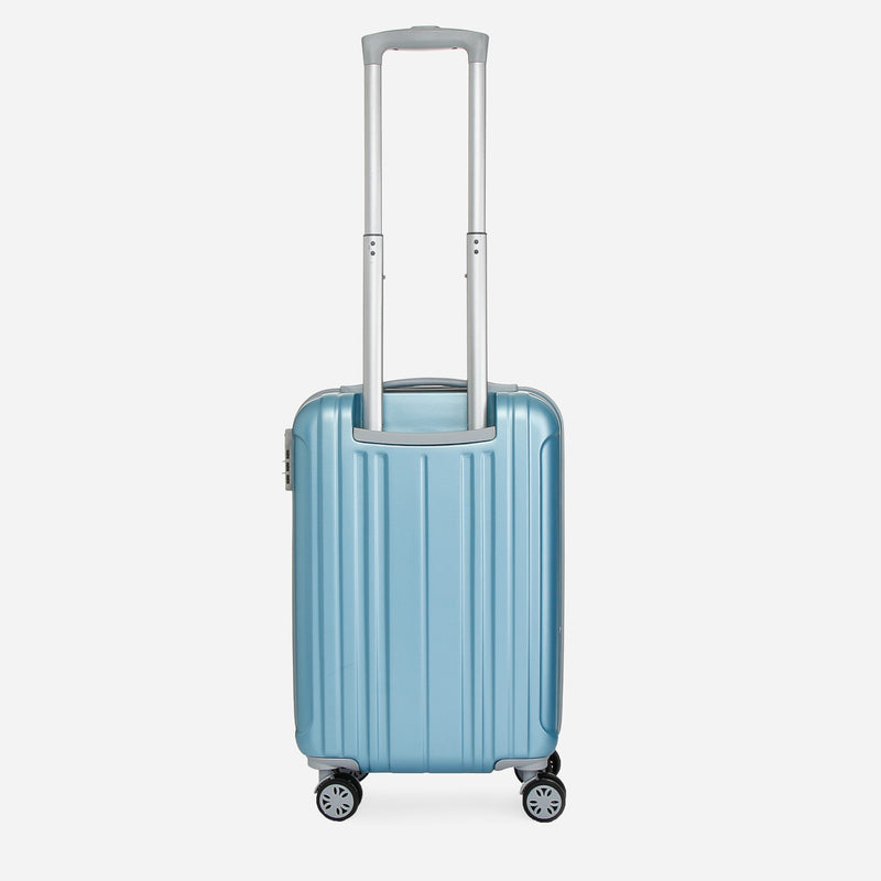 Travel Basic Ciao Cloe 20-Inch Small Hard Case Luggage in Blue