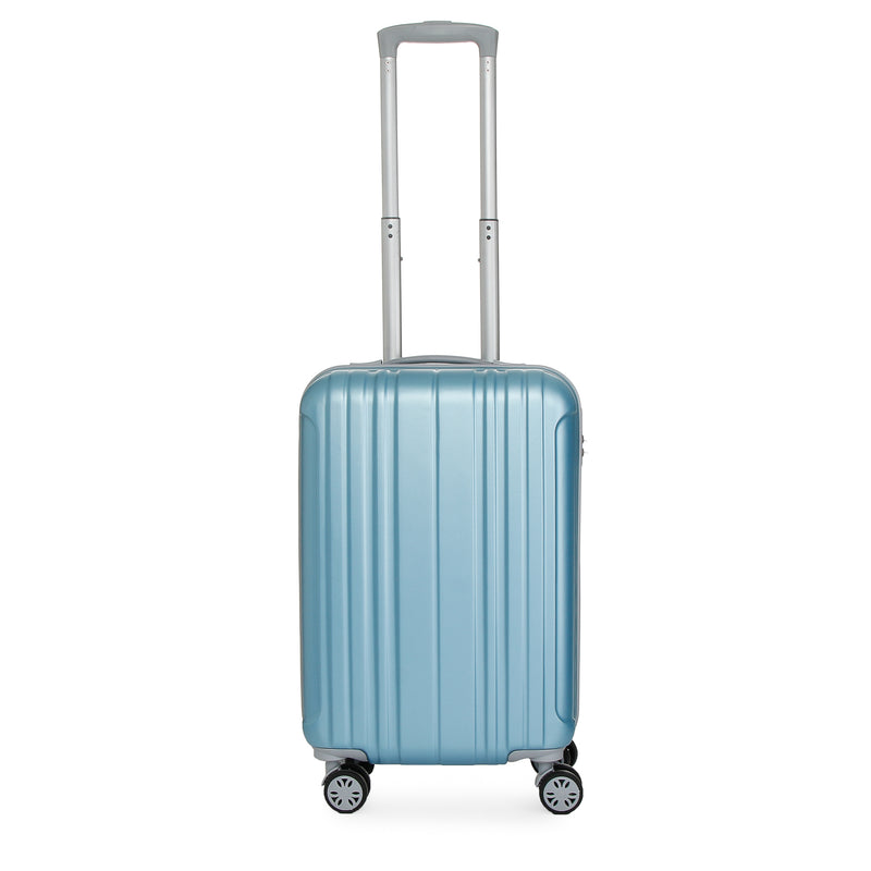 Travel Basic Ciao Cloe 20-Inch Small Hard Case Luggage in Blue