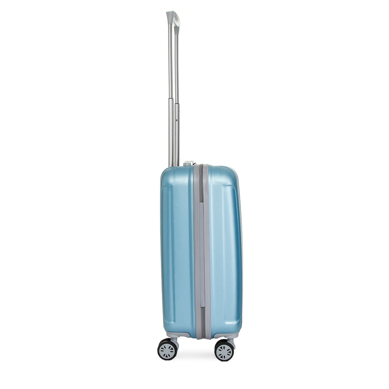 Travel Basic Ciao Cloe 20-Inch Small Hard Case Luggage in Blue