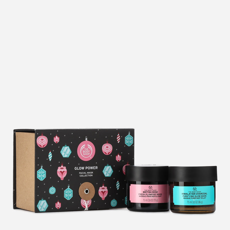 The Body Shop Glow Power Facial Mask Collection Gift Set