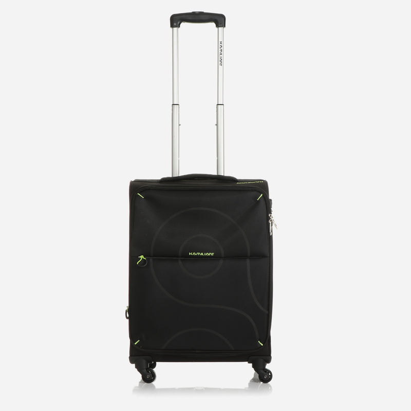 Kamiliant Cayman 58/22 Spinner Soft Luggage-Small in Black