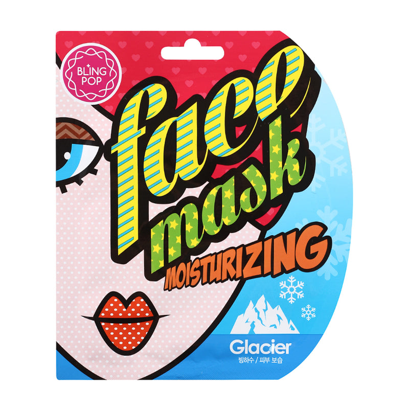 Blingpop Glacier Moisturizing Face Mask Sheet