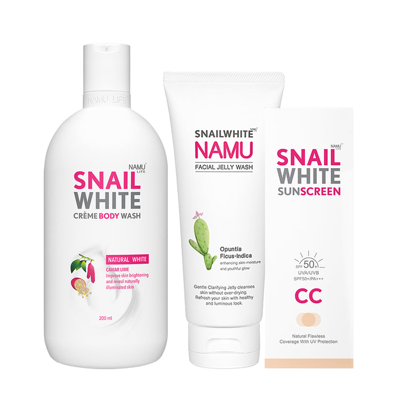 Namu Life Snailwhite Glow Skincare Squad