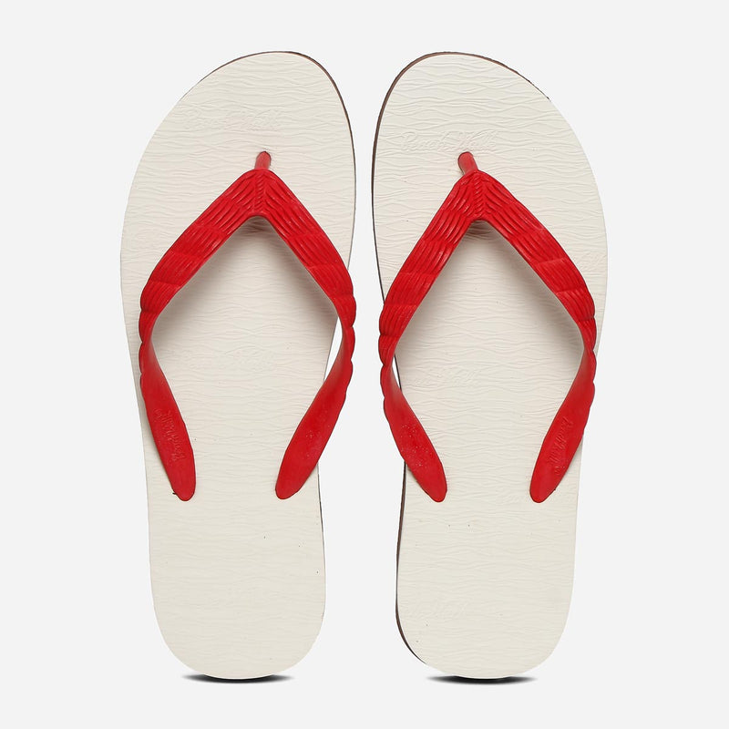 0650 ORIGINAL BEACHWALK RED SIZE 4-5 BEACHWALK ORIGINAL RUBBER SLIPPERS