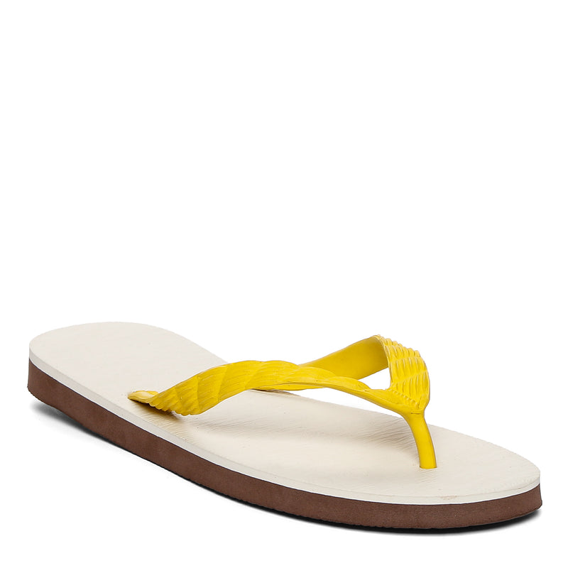 0650 ORIGINAL BEACHWALK YELLOW SIZE 4-5 BEACHWALK ORIGINAL RUBBER SLIPPERS