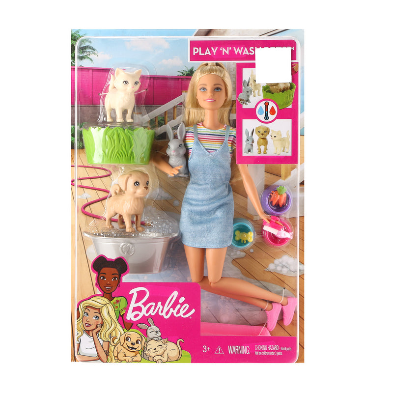 Barbie Play _n Wash Pets Playset