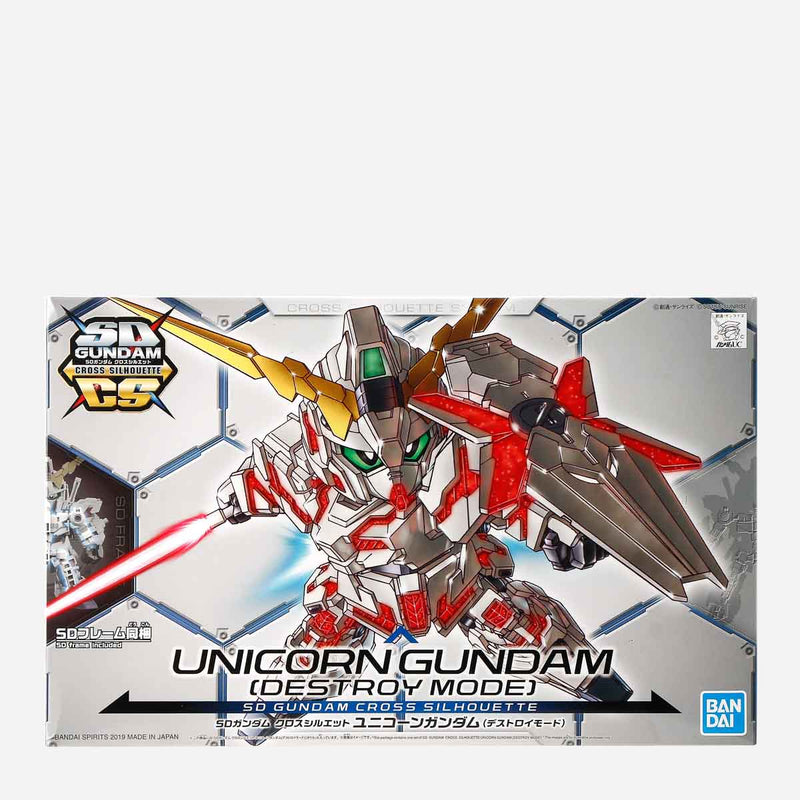 Bandai Gundam SD Unicorn Cross Silhouette System Destroy Mode