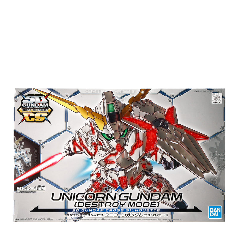 Bandai Gundam SD Unicorn Cross Silhouette System Destroy Mode