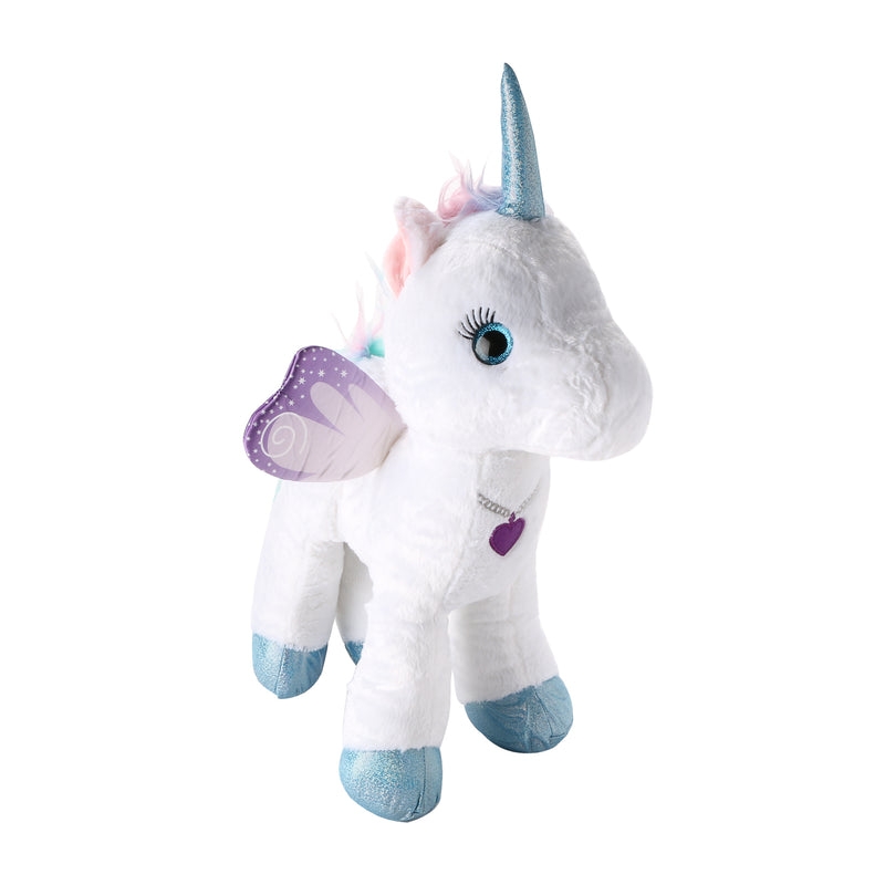 Toy Kingdom Unicorn Fairy Plush _ White