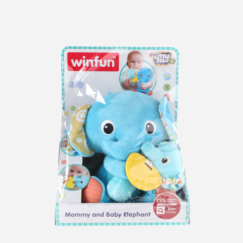 Winfun Little Pals Mommy and Baby Elephant