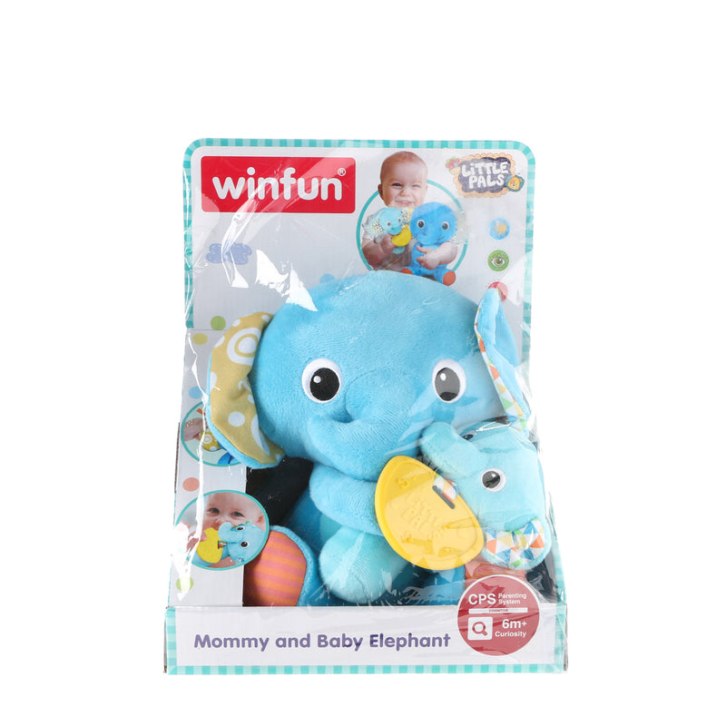 Winfun Little Pals Mommy and Baby Elephant