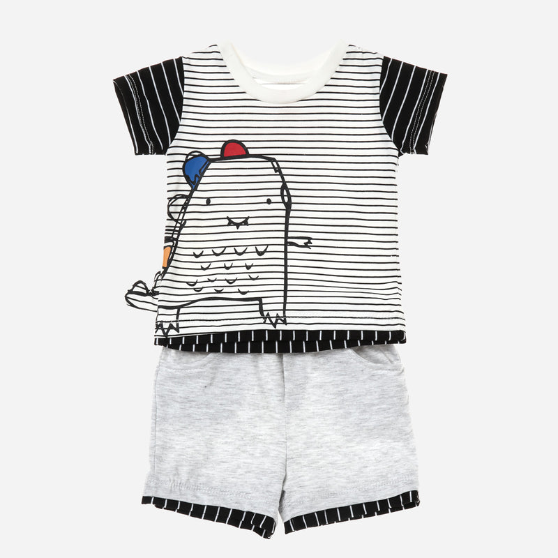 TSHIRTANDS/GRAY/3-6M/NODIM