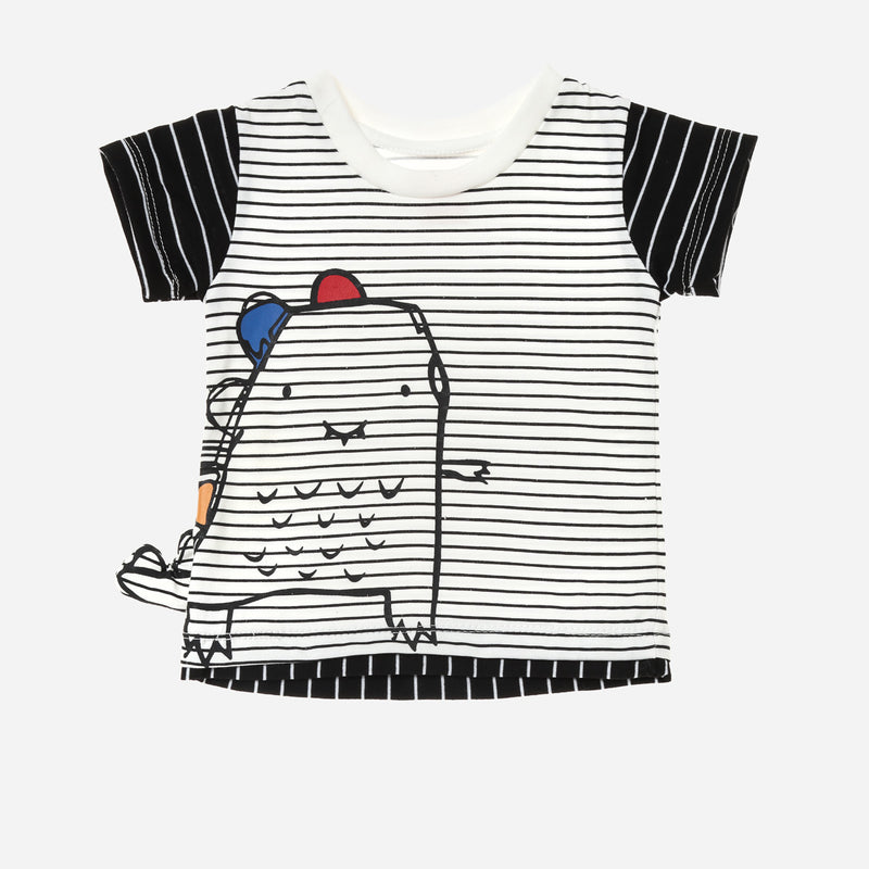 TSHIRTANDS/GRAY/3-6M/NODIM