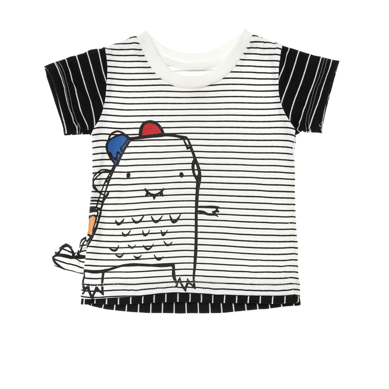 TSHIRTANDS/GRAY/3-6M/NODIM