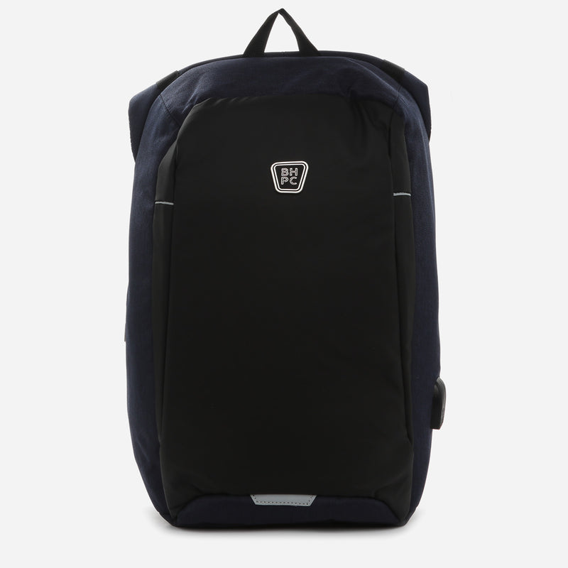 Beverly Hills Polo Club 111 Backpack in Black/Navy Blue