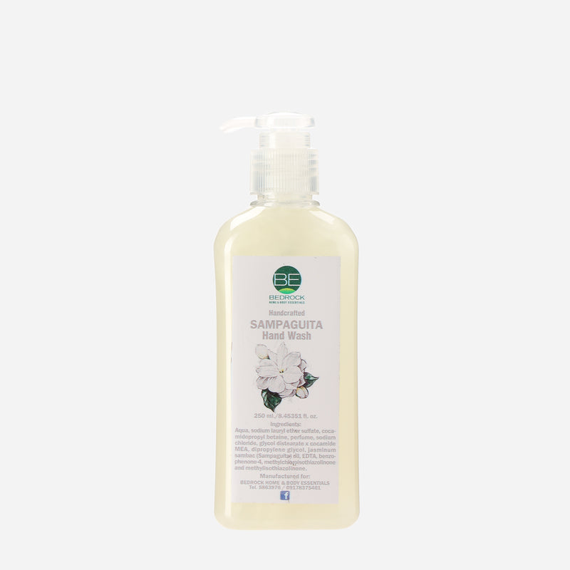 Bedrock Home and Body Essentials Handcrafted Sampaguita Moisturizing Hand Wash 250ml