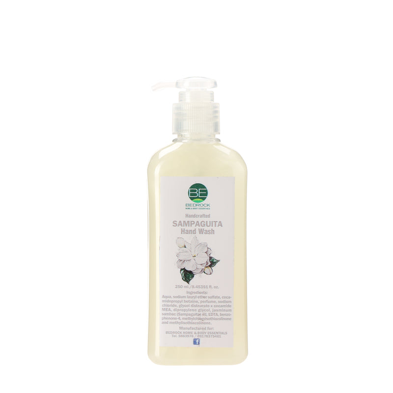 Bedrock Home and Body Essentials Handcrafted Sampaguita Moisturizing Hand Wash 250ml