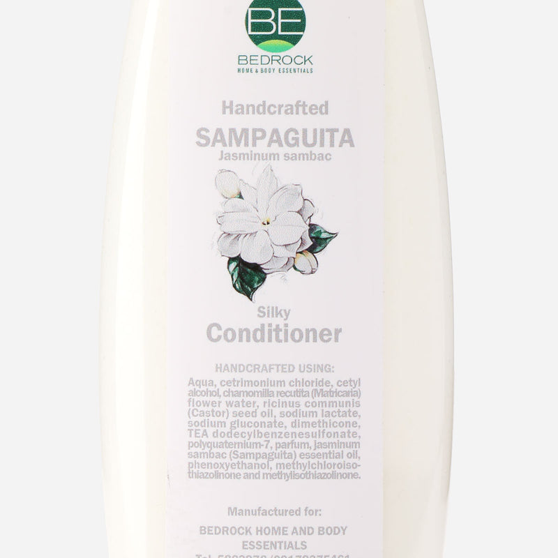 Bedrock Home and Body Essentials Handcrafted Sampaguita Silky Conditioner 200ml