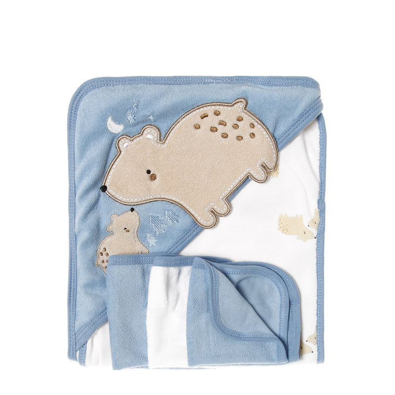 Bloom 4-Pack Bear Hooded Towel with Washcloth