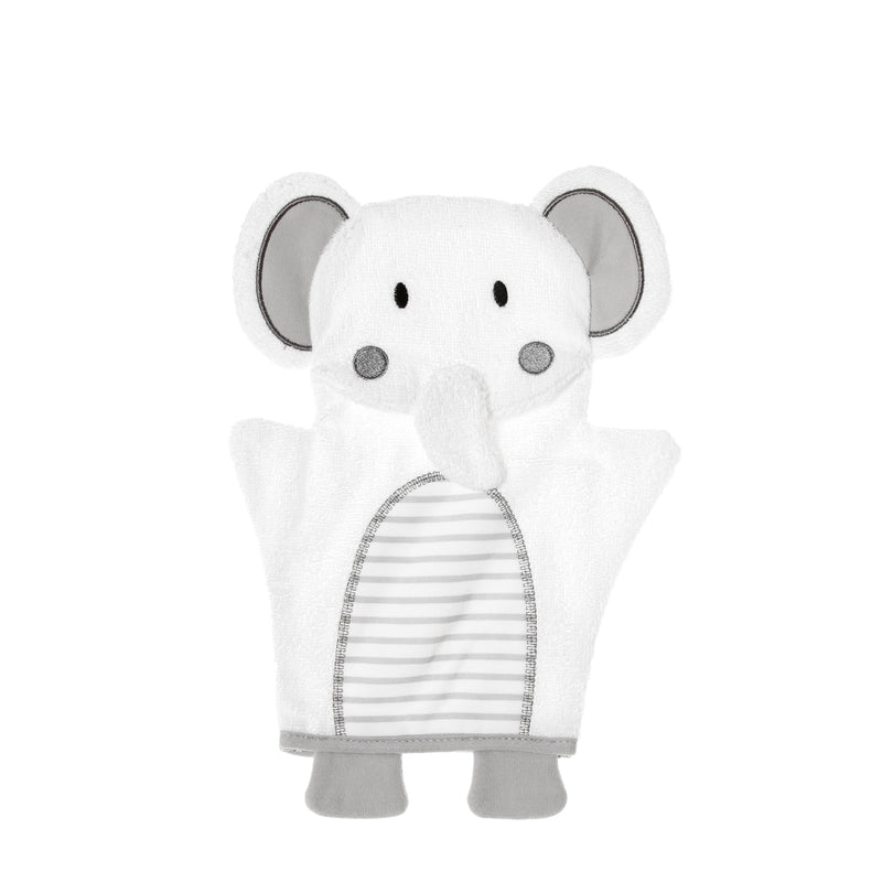 Bloom 2-Pack Elephant Hooded Towel with Wash Mitt