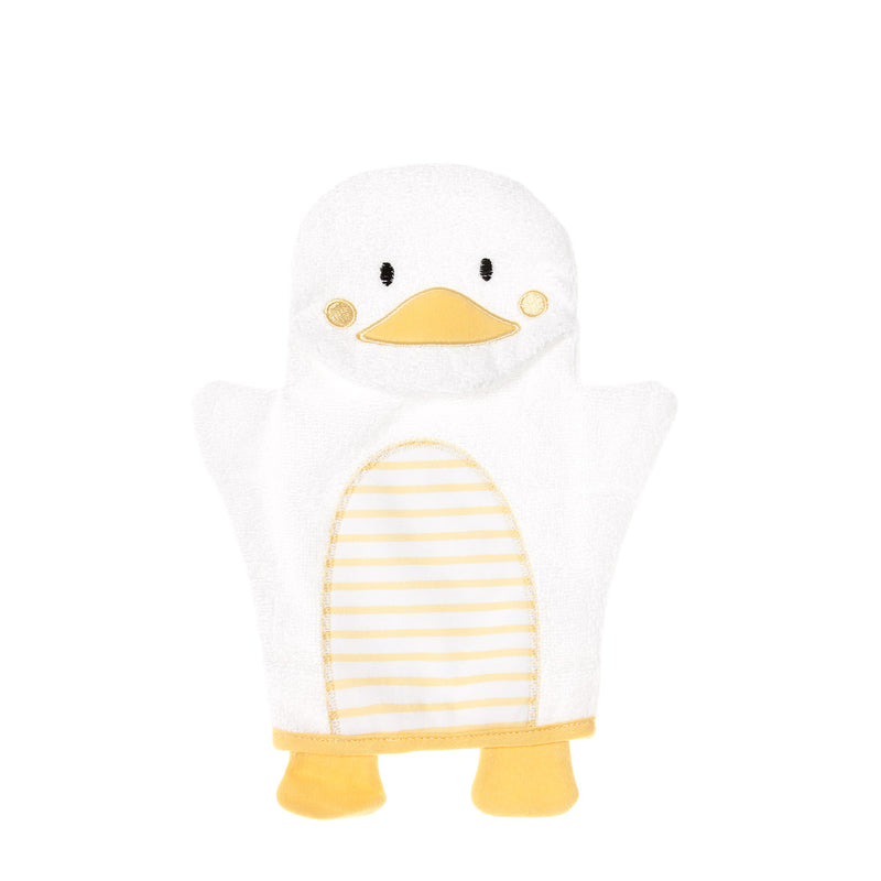 Bloom 2-Pack Duck Hooded Towel with Wash Mitt