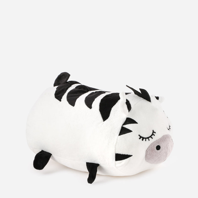 Bloom Travel Chummies Zebra Bolster Pillow