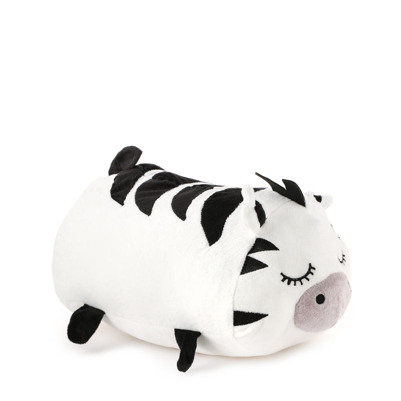 Bloom Travel Chummies Zebra Bolster Pillow